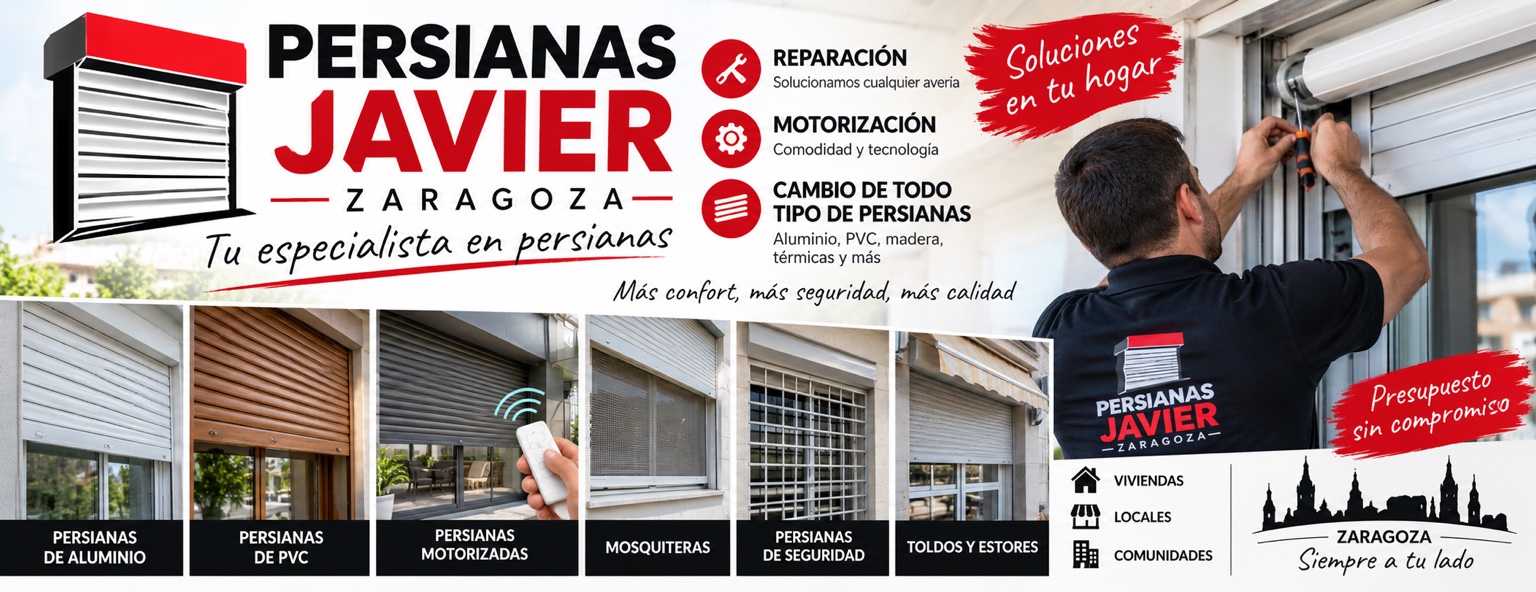 Servicios de Persianas Javier Zaragoza